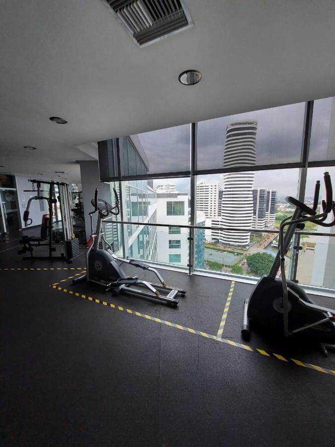 Apartamento Vista Al Rio Puerto Santana Riverfront 1 Guayaquil Buitenkant foto