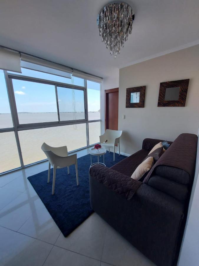 Apartamento Vista Al Rio Puerto Santana Riverfront 1 Guayaquil Buitenkant foto
